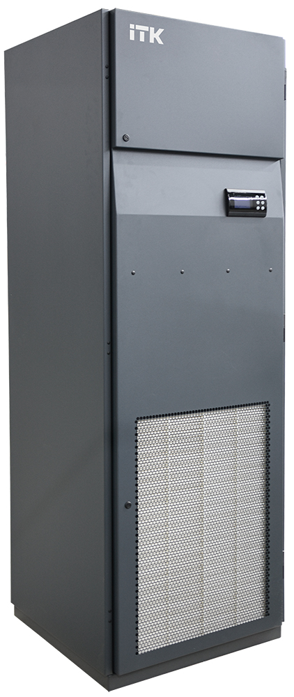 ITK FLUID CAB Кондиционер прецизионный шкафной с жидкостным охлаждением конденсатора 19,5кВт 5600м3/ч 875х675х1980мм