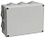 Коробка распаячная КМ41243 для открытой проводки 190х140х70мм IP44 (RAL 7035, 10 гермовводов) IEK
