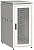 ITK Шкаф сетевой напольный 19" LINEA N 28U 600х1000мм перфорированная передняя дверь серый