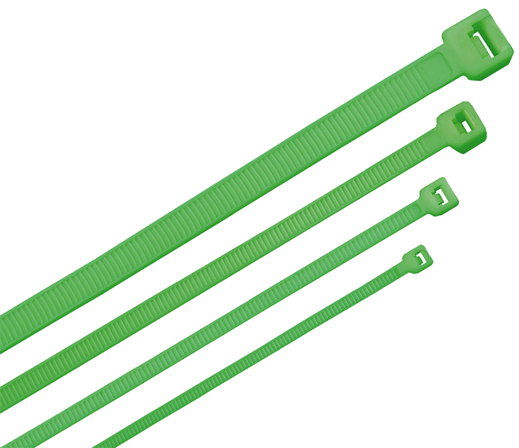 ITK Хомут кабельный ХКн 3,6х150мм нейлон зеленый (100шт)