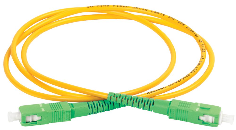 ITK Оптический коммутационный соединительный шнур (патч-корд), SM, 9/125 (OS2), SC/APC-SC/APC, (Simplex), 25м