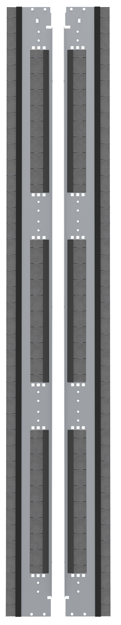 ITK by ZPAS Фальш-панель вертикальная 19" 45U 800мм серая (2шт/компл)