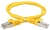 ITK Коммутационный шнур (патч-корд) кат.6 FTP PVC 0,5м желтый