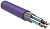 ITK Витая пара S/FTP кат.7 4х2х23AWG solid LSZH нг(А)-HF фиолетовый (305м)