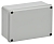 Коробка распаячная КМ41262 для открытой проводки 150х110х85мм гладкие стенки IP55 серая IEK