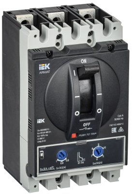 ARMAT Автоматический выключатель в литом корпусе 3P типоразмер A 85кА 32А расцепитель термомагнитный регулируемый IEK