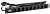 ITK PDU 9 розеток DIN49440 (нем. станд.) 1U, шнур 2м вилка DIN49441 (нем. станд.), профиль из ПВХ, черный