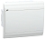 PRIME Корпус пластиковый ЩРВ-П-9 модулей встраиваемый белый/белая дверь IP41 IEK